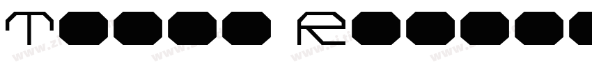 Track Regular字体转换